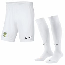 Load image into Gallery viewer, White Shorts &amp; Socks Bundle (Youth)
