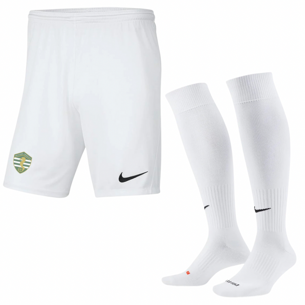 White Shorts & Socks Bundle (Adult)